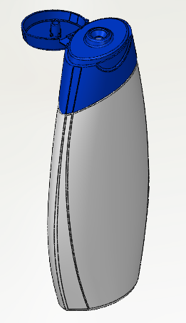 翻盖式洗发水瓶设计缩略图
